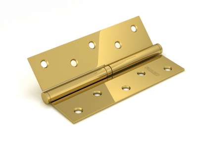 Hinge removable 4135/BL 125x75x2,5 PB left (brass) left BLISTER