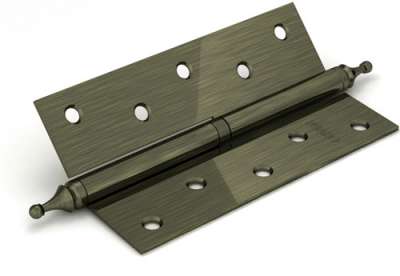 Hinge removable 4105/BL 125x75x2,5 AB right (bronze) right BLISTER